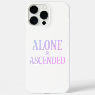 Alone & Ascended - De kunst van de verheven eenzaa iPhone 16 Pro Max Hoesje