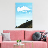 Alone Canvas Afdruk (Insitu (Woonkamer))