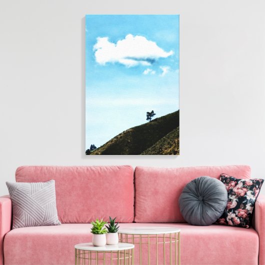 Alone Canvas Afdruk (Insitu (Woonkamer))