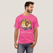 Alone Is Not Lonely Nerd Introvert Fox Geek Muziek T-shirt (Voorkant volledig)