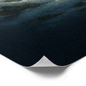 Alone, Not Defeated | Motivational Wolf Art Poster (Hoek)