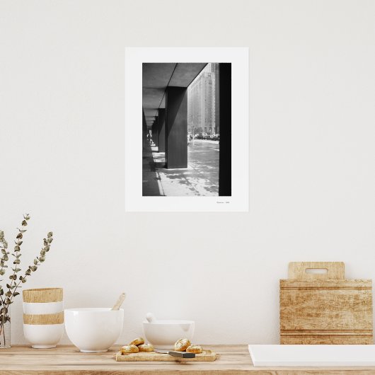 ALONE POSTER (Keuken)