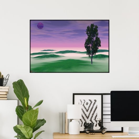 Alone Poster (Thuiskantoor)