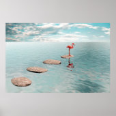 Alone – Quiet Balance Poster (Voorkant)