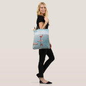 Alone – Quiet Balance Tote Bag (Op model)
