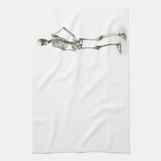 Alone Skeleton Kitchen Towels Theedoek (Verticaal)