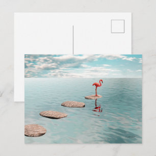 Alone – Stille Balans Briefkaart
