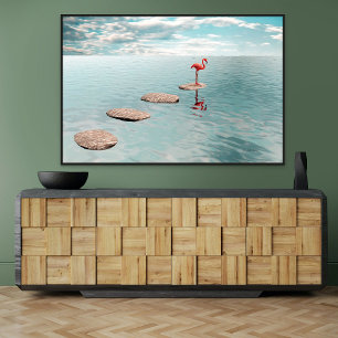 Alone – Stille Balans Canvas Afdruk