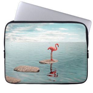 Alone – Stille Balans Laptop Sleeve
