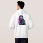 Alone Tax in front Alone Boy sticker in back Hoodie (Achterkant volledig)