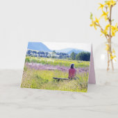 Alone Time Inspirerend Kaart (Gele Bloem)