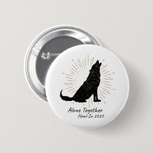 Alone Together Button #solidarityay8 (Voorkant /achterkant)