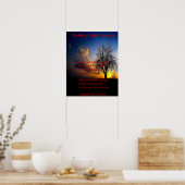 Alone Tree Poster (Keuken)