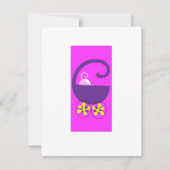 Along Comes Baby Uitnodiging (Voorkant)