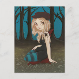 Along kwam een spin - briefkaart