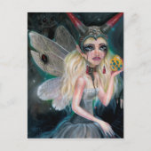 Along kwam met een spin briefkaart (Voorkant)