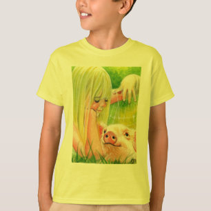 Along kwam met een spin-Shirt T-shirt