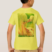 Along kwam met een spin-Shirt T-shirt (Achterkant)