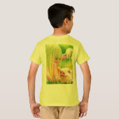 Along kwam met een spin-Shirt T-shirt (Achterkant volledig)