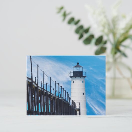 Along Manistee Briefkaart (Staand voorkant)