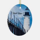 Along Manistee Keramisch Ornament (Rechts)