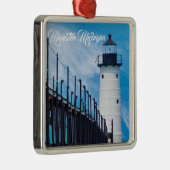 Along Manistee Metalen Ornament (Rechts)