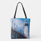 Along Manistee Tote Bag (Achterkant)