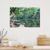 Along Rivers and Rocks Poster (Keuken)