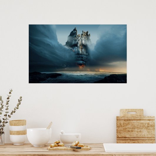 Along Ruined Soul Poster (Keuken)