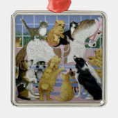 Along voor de Ride Metalen Ornament (Voorkant)