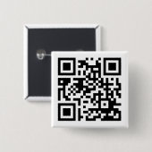 "AlongDieLines.com"-Button Vierkante Button 5,1 Cm (Voorkant /achterkant)