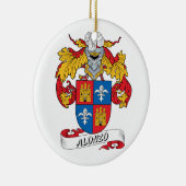 Alonso Family Crest Keramisch Ornament (Rechts)