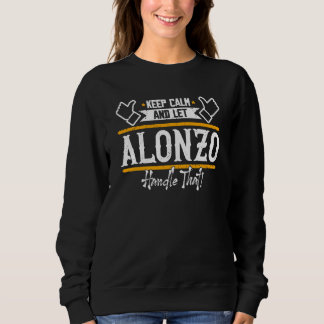 Alonzo blijf kalm en laat Alonzo dat afhandelen Trui
