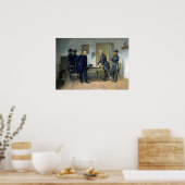 Alonzo Chappel Lee Surrendering to Grant Poster (Keuken)