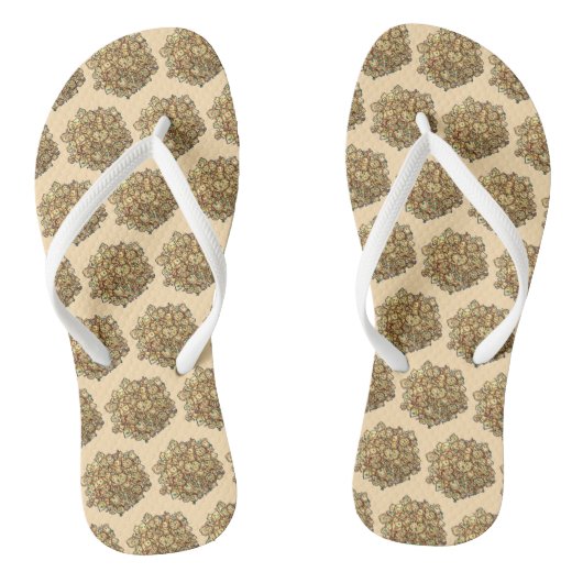 Aloo Gobi Indian Food Restaurant Cuisine Teenslippers (Voetbed)