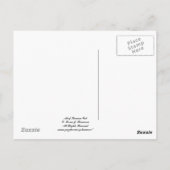 Aloof Siamese Cat Briefkaart (Achterkant)