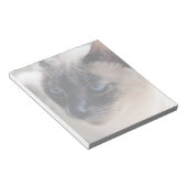 Aloof Siamese Cat Notitieblok (Schuin)