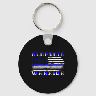 Alopecia Amerikaanse vlag Verenigde Staten vlag on Sleutelhanger
