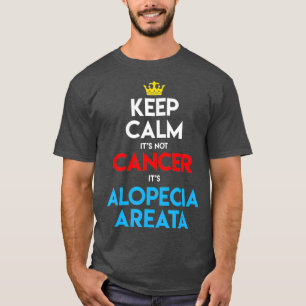 Alopecia Areata Awareness Hair Loed Bald Heed T-shirt