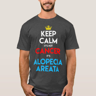 Alopecia Areata Awareness Hair Loed Bald Heed T-shirt