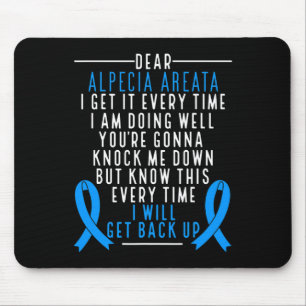 Alopecia Areata Awareness I will back up Hair Muismat