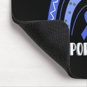 Alopecia Areata Awareness Rainbow Ribbon Support S Muismat (Hoek)