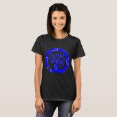 Alopecia Areata Awareness Support Squad Warrior T-shirt (Voorkant volledig)