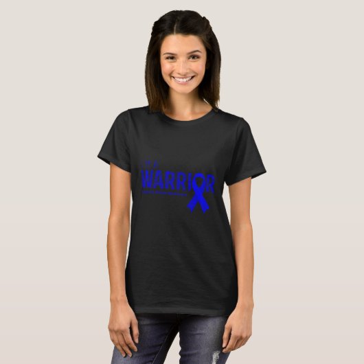Alopecia Areata Awareness Warrior T-shirt (Voorkant volledig)