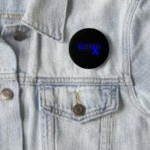 Alopecia Areata Bewustzijn Warrior  Ronde Button 5,7 Cm (In situ)