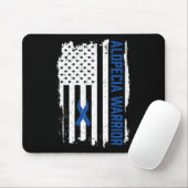 Alopecia Areata Support Warrior Alopecia Areata AW Muismat (Met muis)