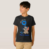 Alopecia Awareness Elephant Faith Hope Love Sunflo T-shirt (Voorkant volledig)