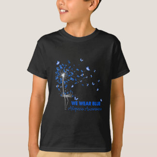 Alopecia Awareness Faith Hope Love Dandelion T-shirt