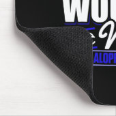 Alopecia Awareness Haaruitval Warrior Flag Tools S Muismat (Hoek)