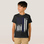 Alopecia Awareness Haarverlies Warrior Flag Tool S T-shirt (Voorkant volledig)